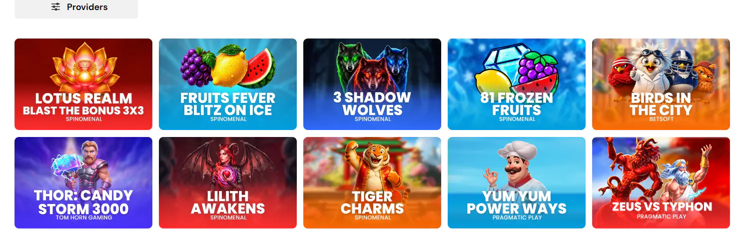 mr thrills casino games