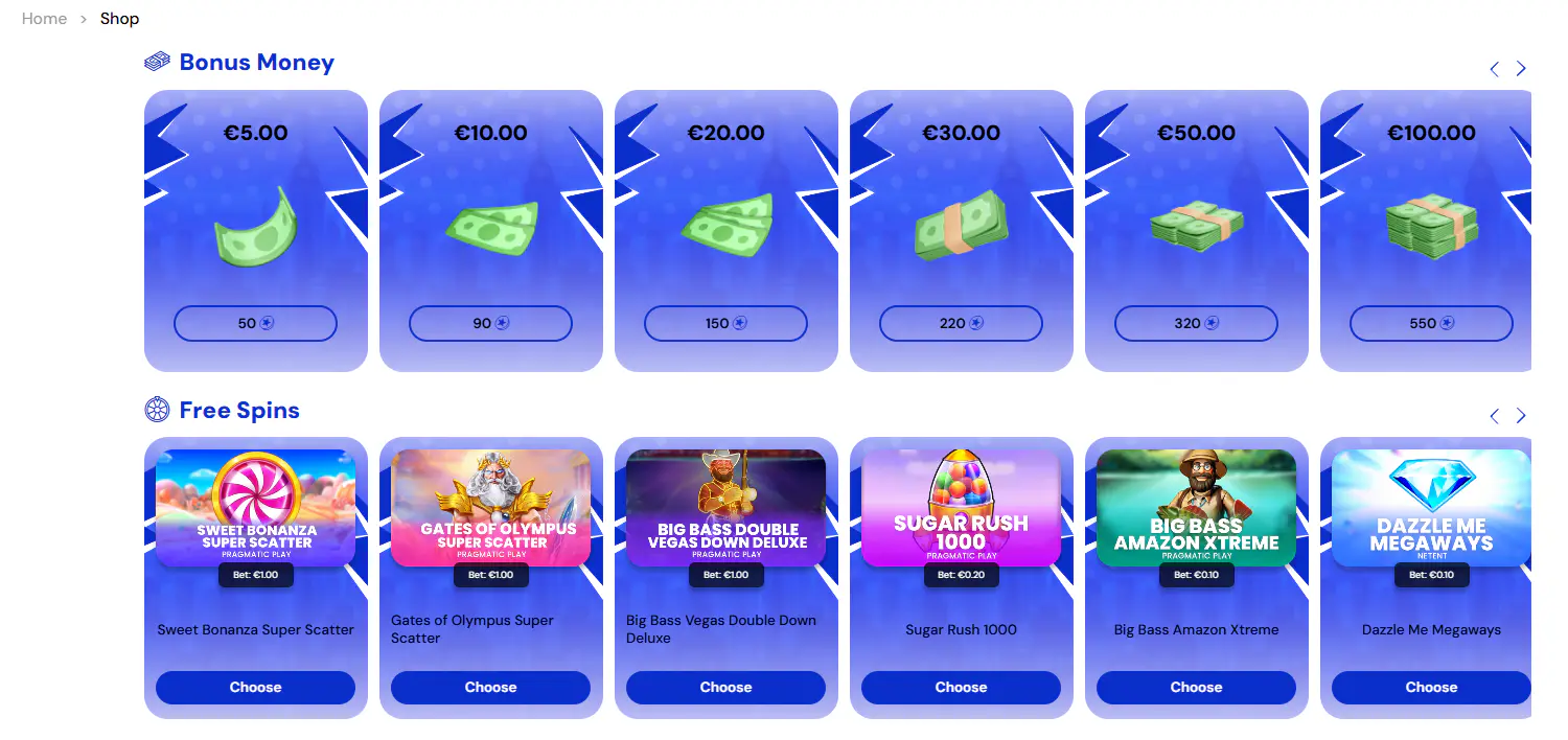 mr thrills casino shop